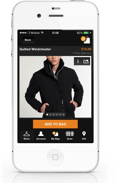 SuperDry iPhone App details